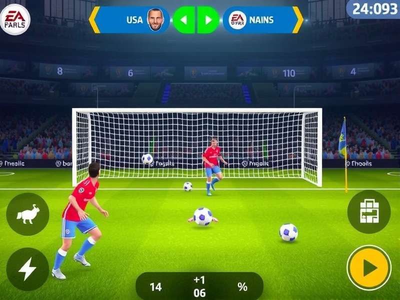 FIFA Mobile Goal Machine Gameplay